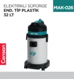 ELEKTRİKLİ SÜPÜRGE END.TİP PLASTİK 32 LT (UTP723P)