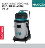 ELEKTRİKLİ SÜPÜRGE END.TİP PLASTİK 77 LT  (UTP727P)