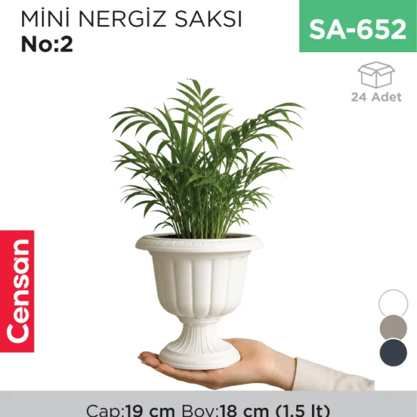 MİNİ NERGİS SAKSI NO:2 (MN02) (1