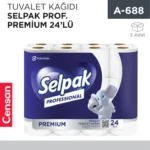 TUVALET KAĞIDI SELPAK PROF.PREMİUM&amp;EKSTRA 24LÜ