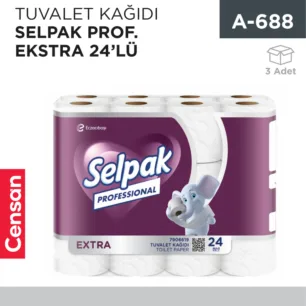 TUVALET KAĞIDI SELPAK PROF.PREMİUM&amp;EKSTRA 24LÜ (7906605)