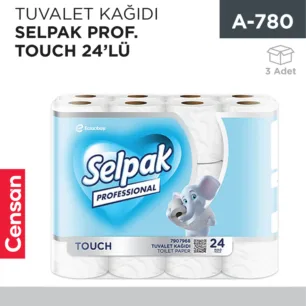 TUVALET KAĞIDI SELPAK PROF.TOUCH 24LÜ (7907968)