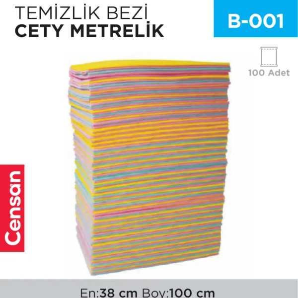 TEMİZLİK BEZİ CETY METRELİK