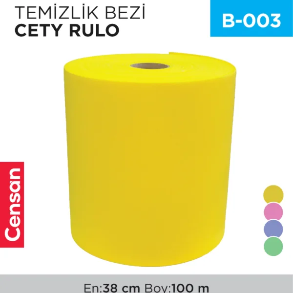TEMİZLİK BEZİ CETY RULO