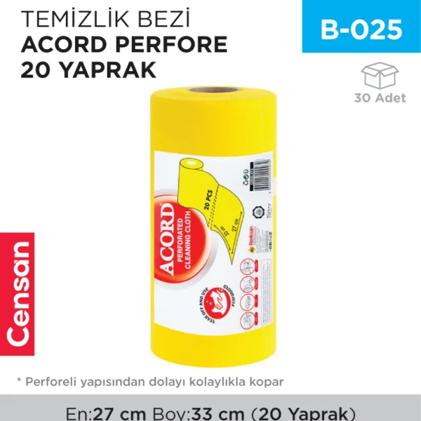 TEMİZLİK BEZİ PERFORE (879)(2517)(1462)(1445)