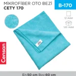 MİKROFİBER OTO BEZİ CETY 170 (RND09)