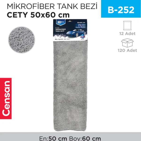 MİKROFİBER TANK BEZİ 50*60 CM (CETY)(RND16)