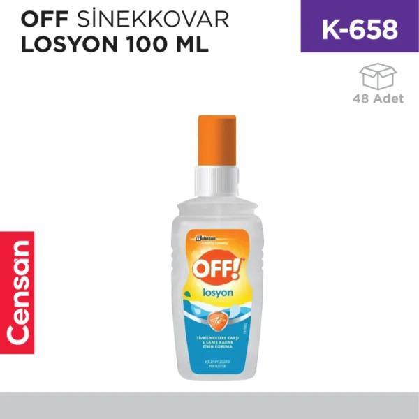OFF SİVRİSİNEK KOVUCU LOSYON 100 ML