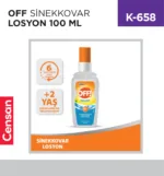 OFF SİVRİSİNEK KOVUCU LOSYON 100 ML