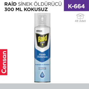RAİD SİNEK ÖLDÜRÜCÜ 300 ML KOKUSUZ