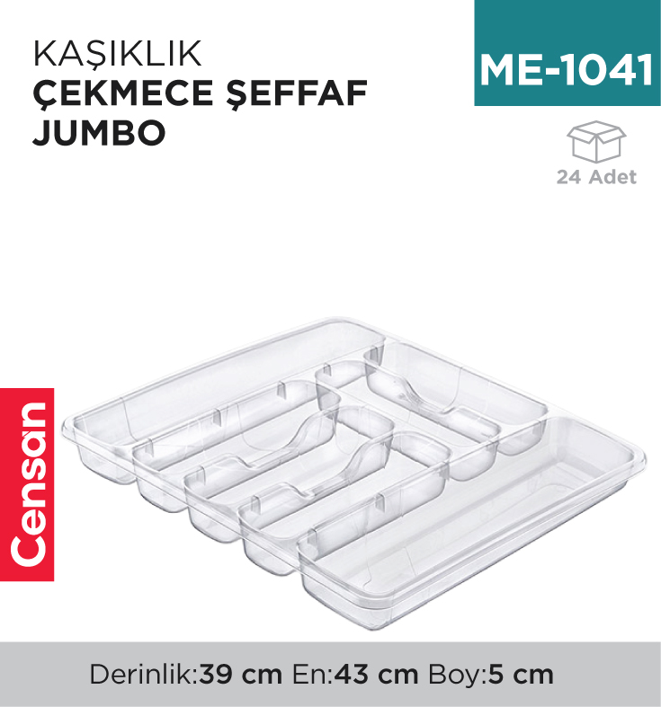 ME-1041_a6911113c3110ea22c8756fe249a2346 KAŞIKLIK ÇEKMECE ŞEFFAF JUMBO (E-204)