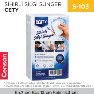 SİHİRLİ SİLGİ SÜNGER CETY