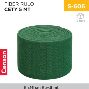 FİBER RULO KEÇE 5 MT CETY