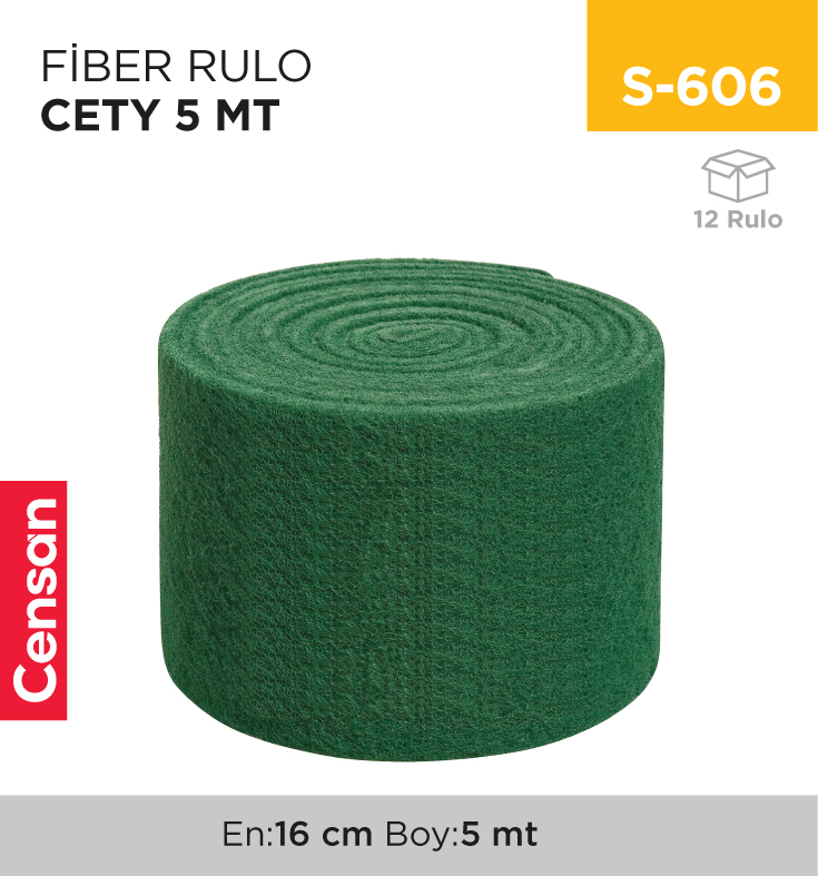 S-606_3555cdb5b047c6db7849ece533b74cdc FİBER RULO KEÇE 5 MT CETY