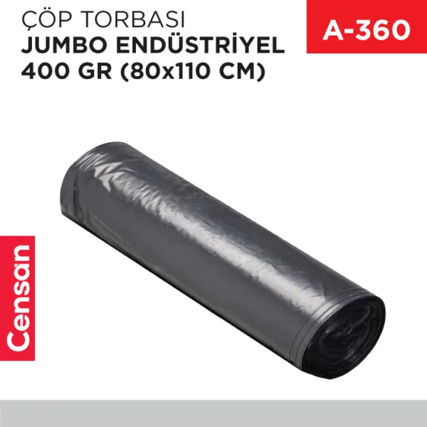 ÇÖP TORBASI JUMBO ENDÜSTRİYEL 400 GR (80*110 CM)