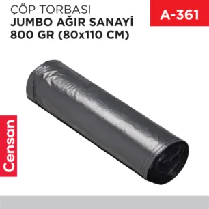 ÇÖP TORBASI JUMBO AĞIR SANAYİ 800 GR (80*110 CM)