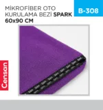 MİKROFİBER OTO KURULAMA BEZİ SPARK 60*90 (MP2317)