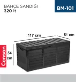 BAHÇE SANDIĞI 320 LT (BSA1)