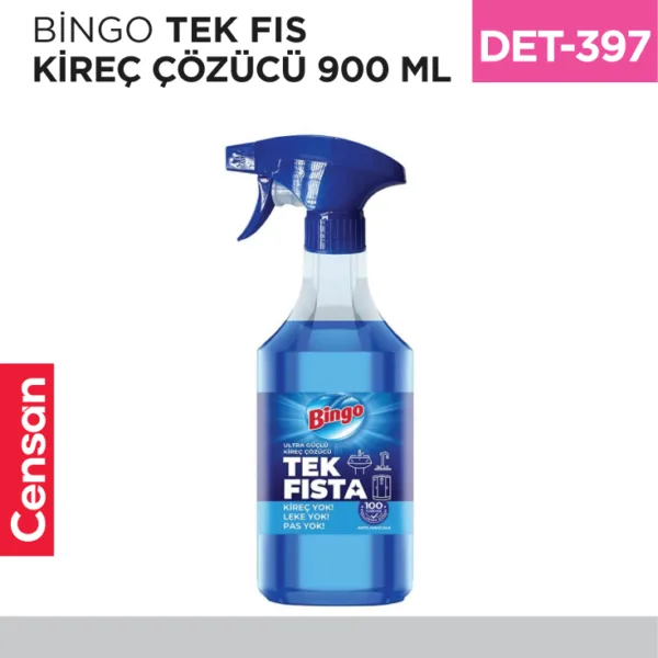 BİNGO TEK FIS KİREÇ ÇÖZÜCÜ 900 ML
