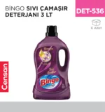 BİNGO SIVI ÇAMAŞIR DETERJANI 3 LT