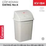 SWİNG ÇÖP KOVASI NO:4 (26 LT) (UP 120)