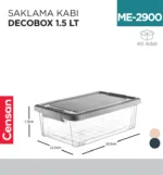 SAKLAMA KABI DECOBOX 1.5 L (2953)