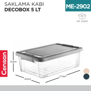 SAKLAMA KABI DECOBOX 5 L (2955)