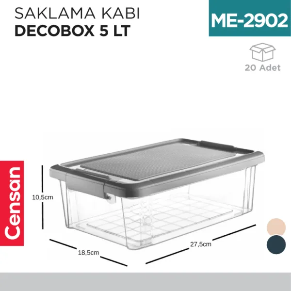 SAKLAMA KABI DECOBOX 5 L (2955)