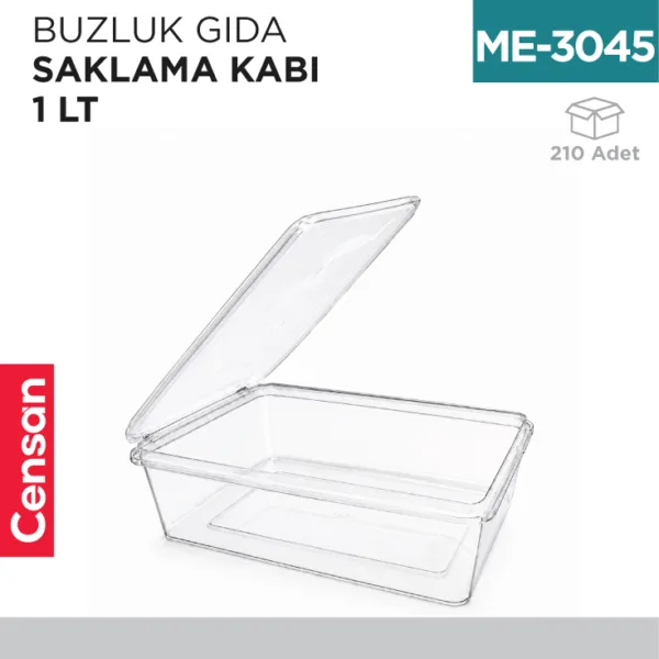 BUZLUK GIDA SAKLAMA KABI 1 LT