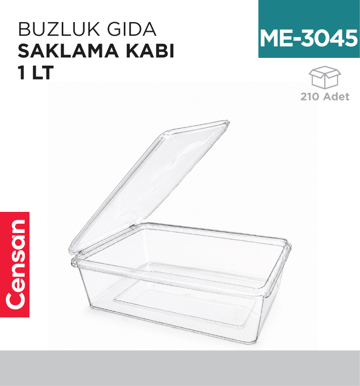 ME-3045_93dd0099cba15a575a300b573edeb87c BUZLUK GIDA SAKLAMA KABI 1 LT