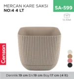 MERCAN KARE SAKSI NO:4 (4 LT)  (KRS-384)