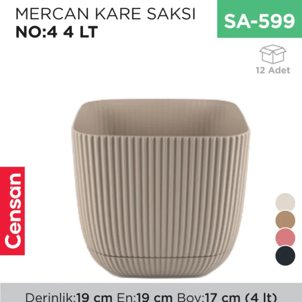MERCAN KARE SAKSI NO:4 (4 LT)  (KRS-384)