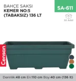 BAHÇE SAKSI KEMER NO:5 (TABAKSIZ) (136 LT) (KBS5)