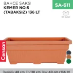 BAHÇE SAKSI KEMER NO:5 (TABAKSIZ) (136 LT) (KBS5)
