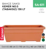 BAHÇE SAKSI KEMER NO:5 (TABAKSIZ) (136 LT) (KBS5)