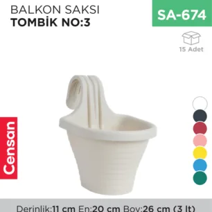 BALKON SAKSI TOMBİK NO:3 (3 LT)(TOM3)