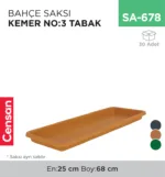 BAHÇE SAKSI KEMER NO:3 TABAK (KBS3)