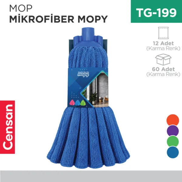 MOP MİKROFİBER MOPY (RND12)