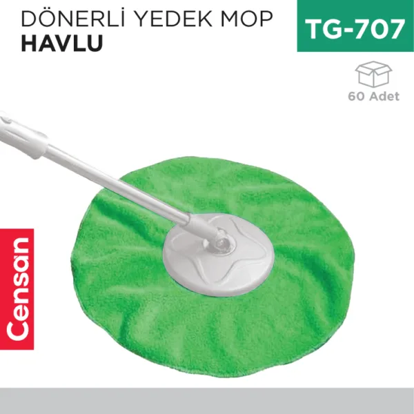 DÖNERLİ YEDEK MOP HAVLU TEMSAN (TM-078)