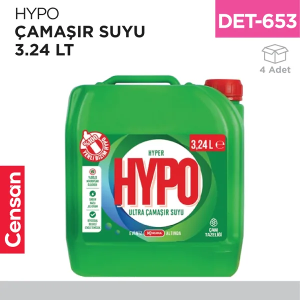 HYPO ÇAMAŞIR SUYU 3.24 LT