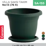 VİLLA SAKSI NO:13 TABAKSIZ (76 LT) (V513)