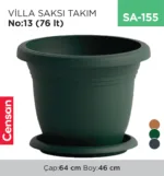 VİLLA SAKSI NO:13 TABAKSIZ (76 LT) (V513)