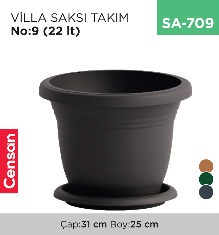SA-709_de583a9d194470ebfb6f26d60ed1e6f5 VİLLA SAKSI NO:9 TABAKSIZ (22 LT) (V509)