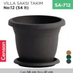 VİLLA SAKSI NO:12 TABAKSIZ (54 LT) (V512)