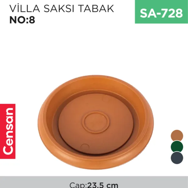 VİLLA SAKSI NO:8 TABAK