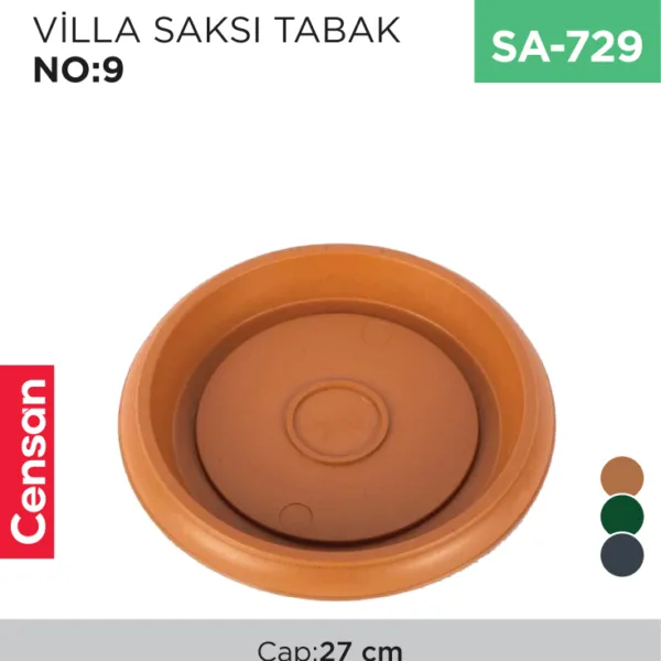 VİLLA SAKSI NO:9 TABAK
