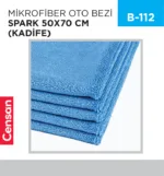 MİKROFİBER OTO BEZİ SPARK 50*70 CM (KADİFE)(2312)
