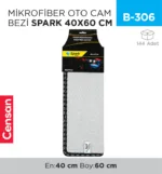 MİKROFİBER OTO CAM BEZİ SPARK 40*60 CM (MC5340)