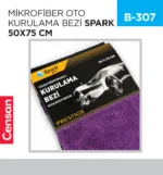 MİKROFİBER OTO KURULAMA BEZİ SPARK 50*75 (M2318)