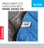 MİKROFİBER OTO KURULAMA BEZİ SPARK 40*60 (M2315)